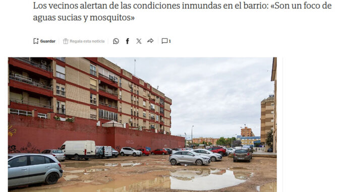 Marxalenes aparca sobre el barro